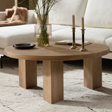 Mesa Round Coffee Table - Light