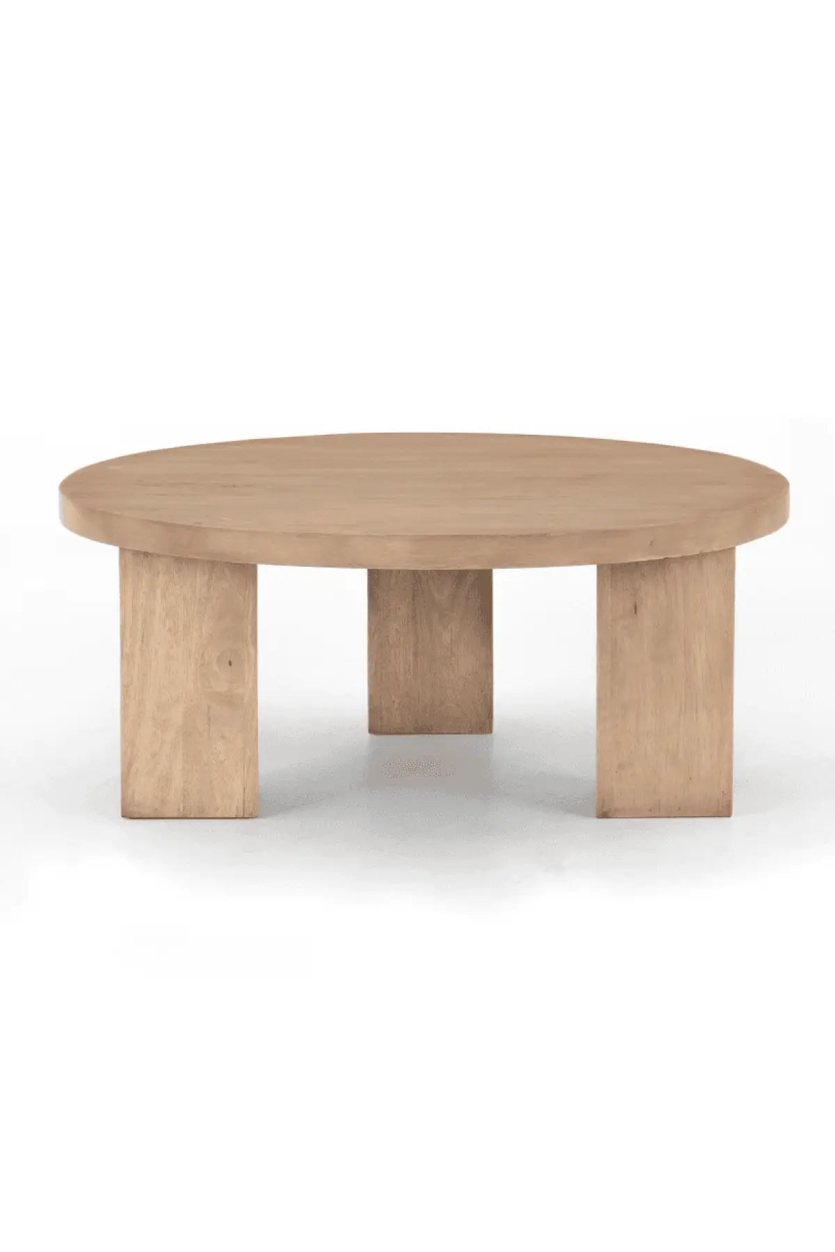 Mesa Round Coffee Table - Light