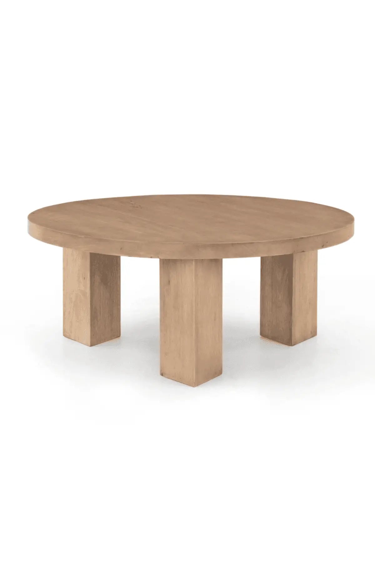 Mesa Round Coffee Table - Light