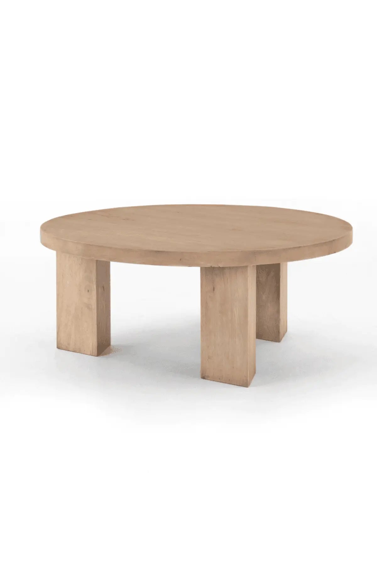 Mesa Round Coffee Table - Light