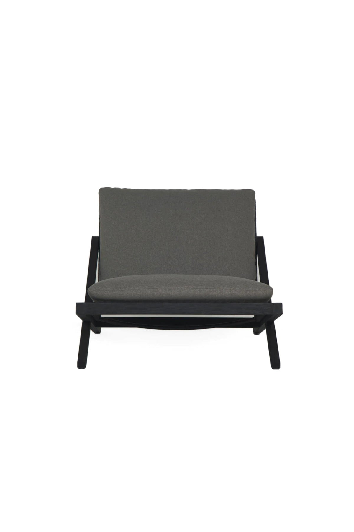 Venice Outdoor Lounge Chair - Charcoal