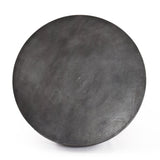 Basil Outdoor Round Coffee Table - Aged Grey - 2 Sizes