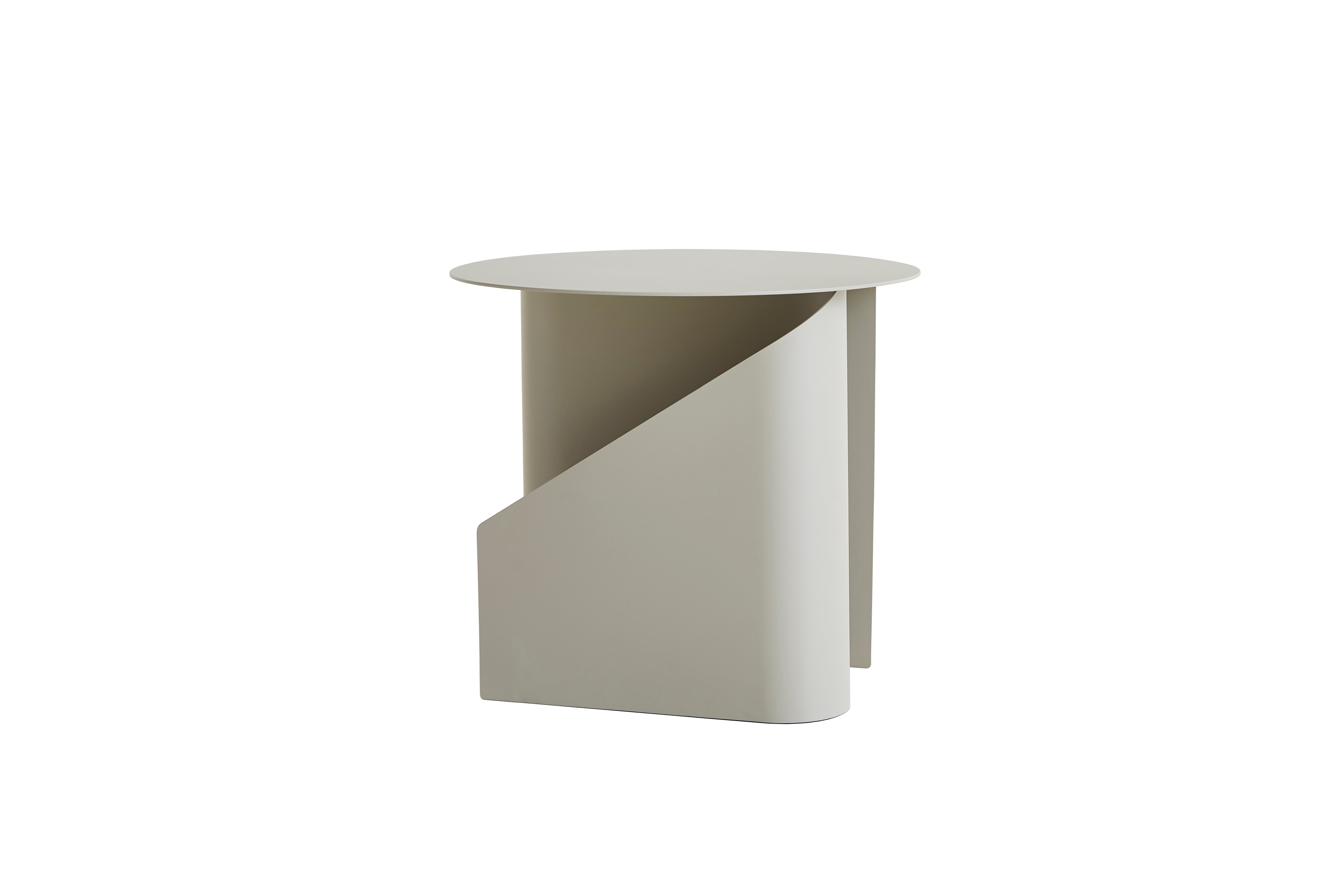 Praline Side Table - Warm Gray