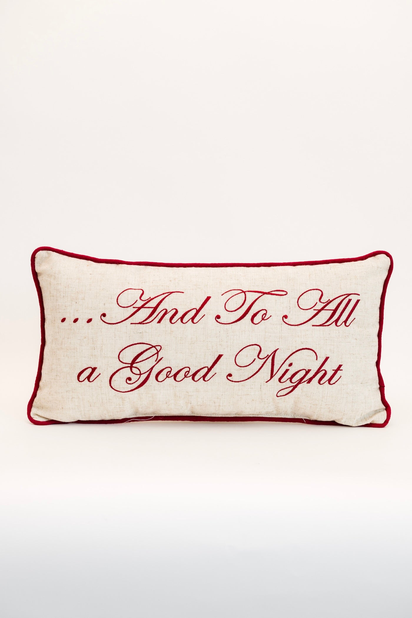 To All A Good Night Pillow