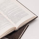 Juliette Linen Decorative Book - Brown