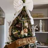Ribbed Ornament - Brown - 2 Sizes