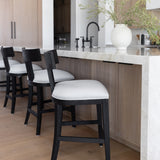 Idris Counter Stool - Charcoal