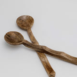 Mango Wood Salad Server Set