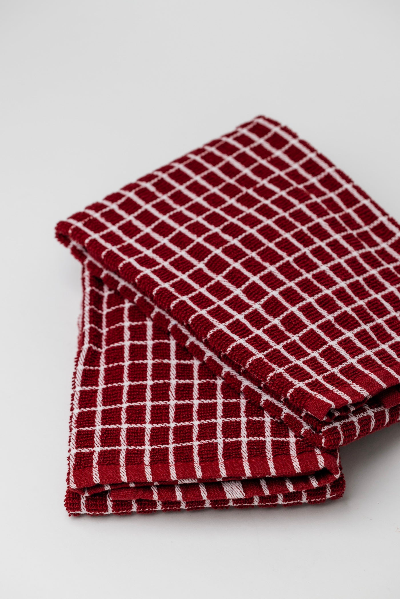 Phillip Hand Towel - Burgundy - Set of 2