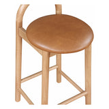 Calvin Vegan Leather Counter Stool