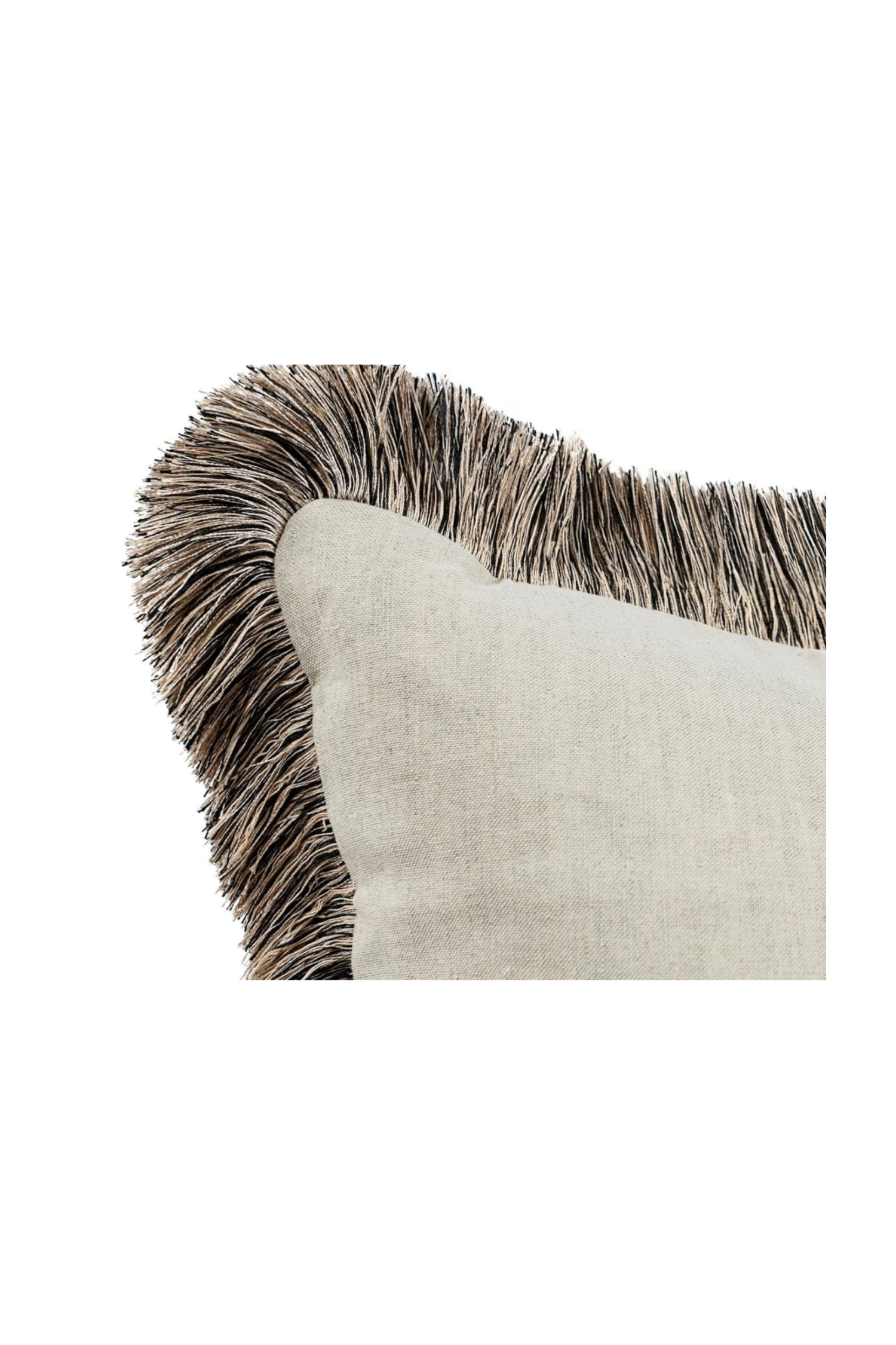 Nola Pillow - Natural + Black - Set of 2