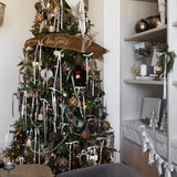 Oversized Velvet Bow - Cream