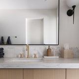 Santana Travertine Tissue Box