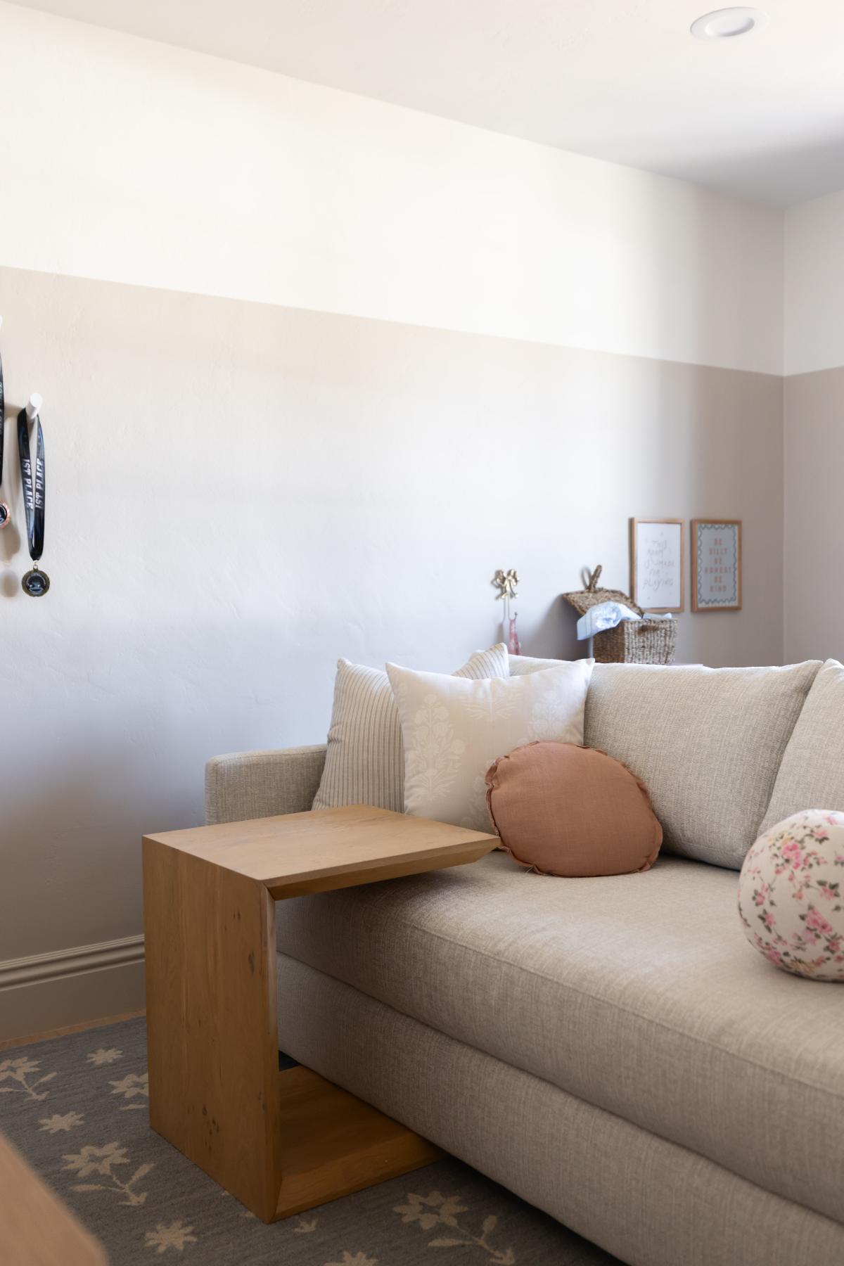 Hemming Striped Pillow - Cream - 22