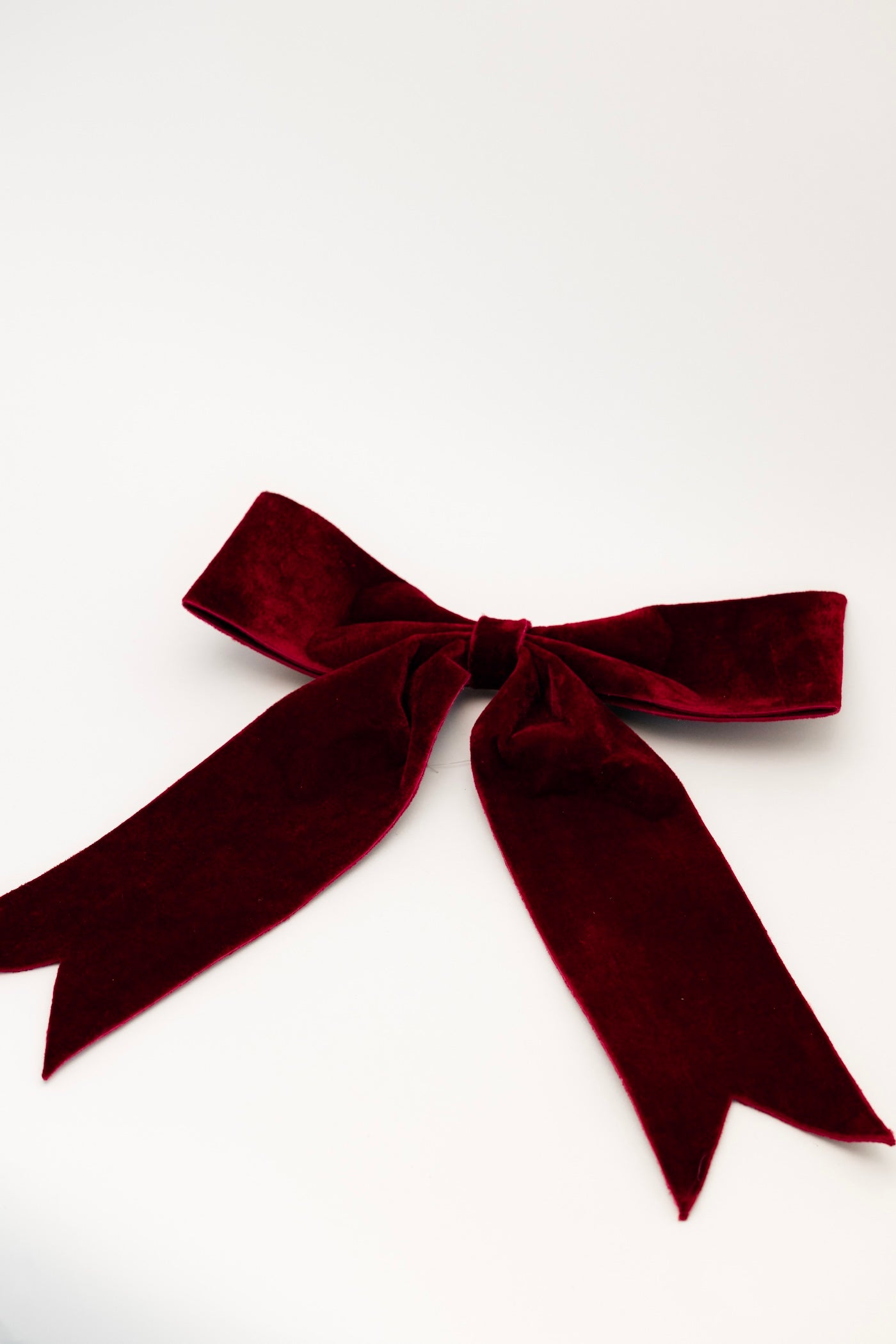 Cranberry Kiss Bow - Garnet - 2 Sizes