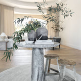 Azalea Handmade Rug - Light Gray