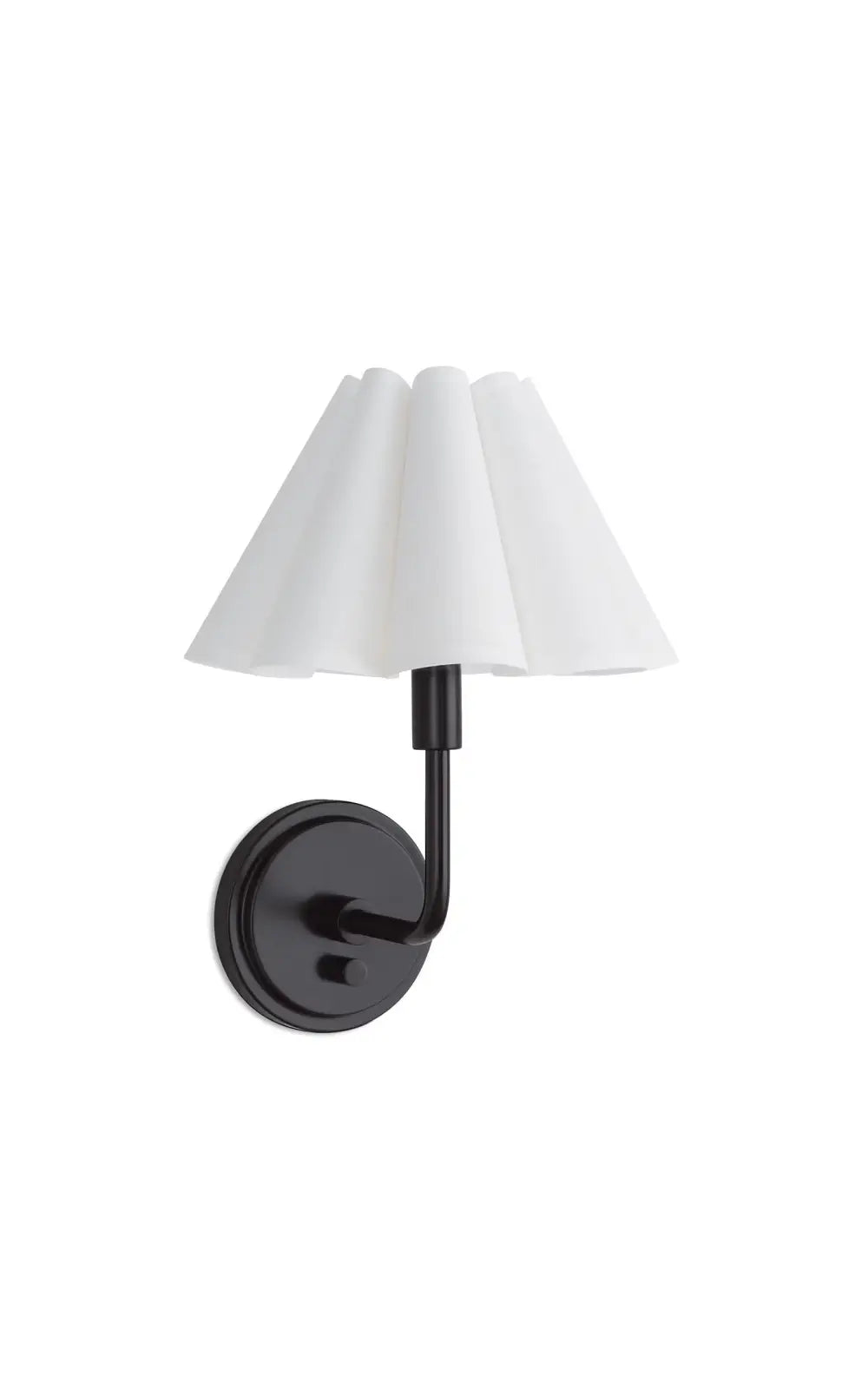 Regina Andrew Polly Sconce Single - White - 2 Finishes