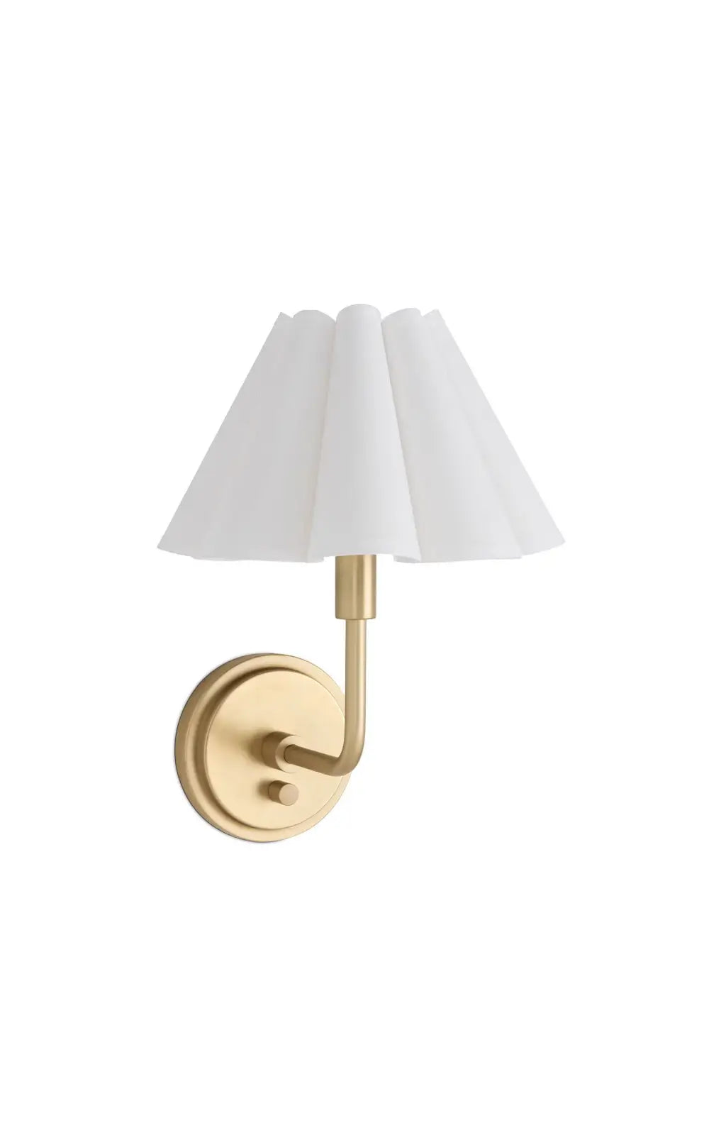 Regina Andrew Polly Sconce Single - White - 2 Finishes