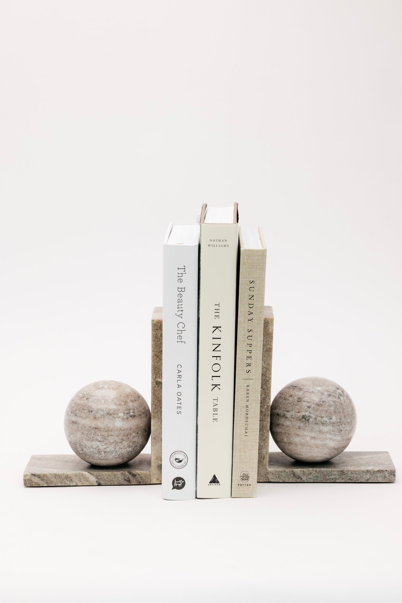 Vanita Marble Bookends - Set of 2