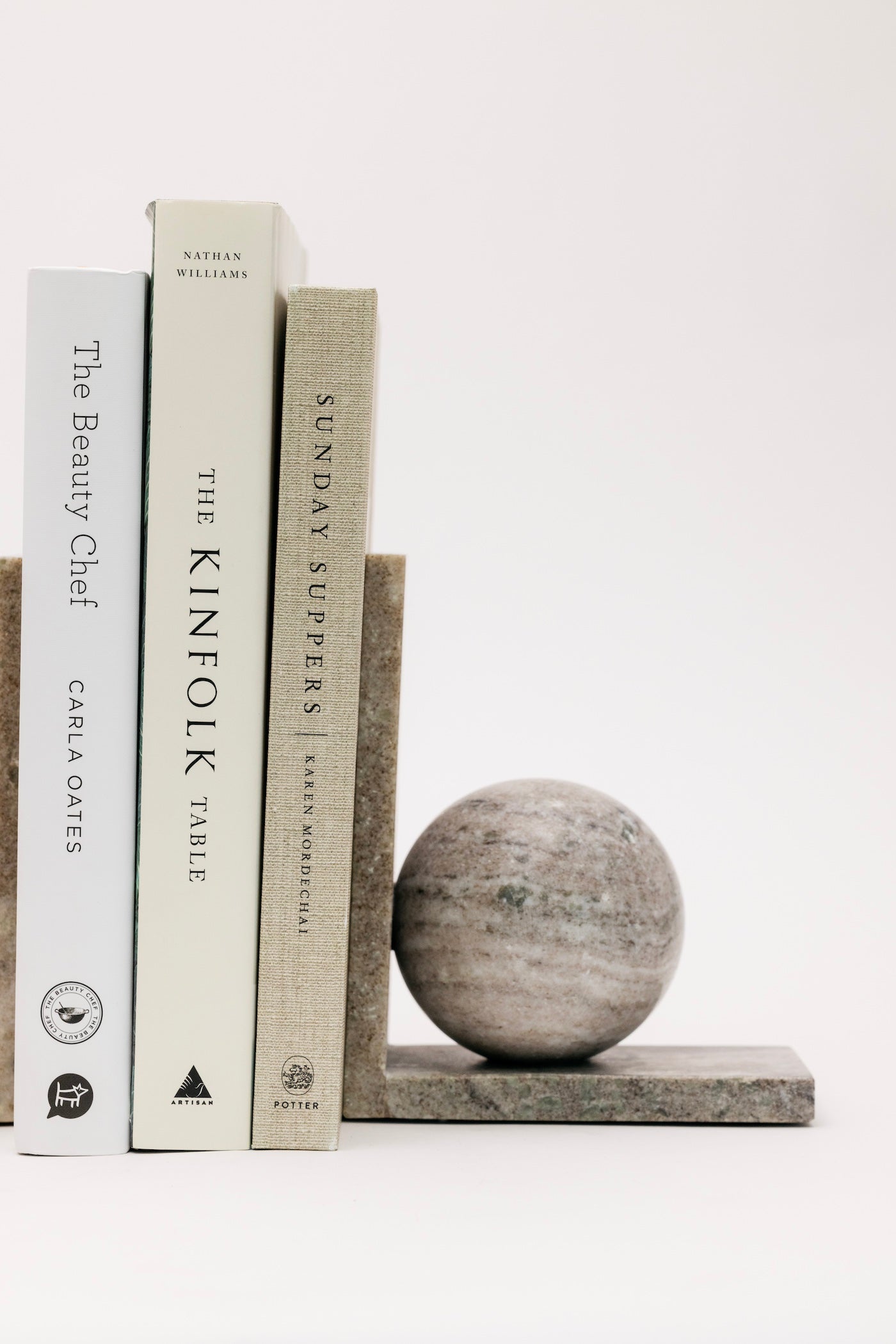 Vanita Marble Bookends - Set of 2