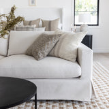 Savannah Slipcover Sofa - White Linen