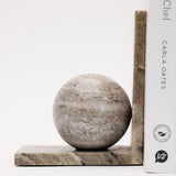 Vanita Marble Bookends - Set of 2