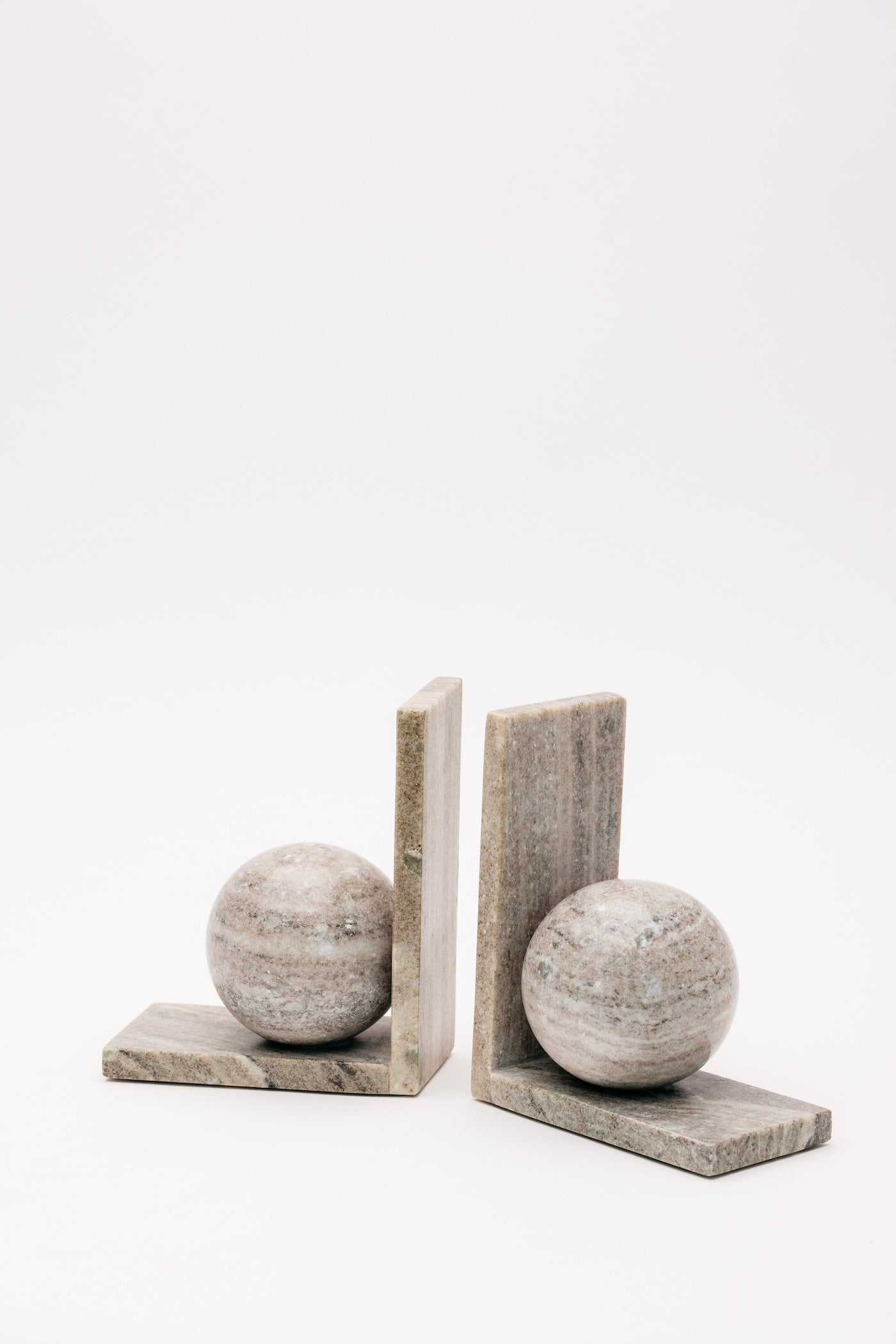 Vanita Marble Bookends - Set of 2