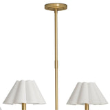Regina Andrew Polly Chandelier - White - 2 Finishes