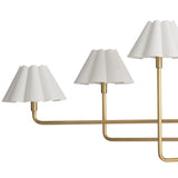 Regina Andrew Polly Chandelier - White - 2 Finishes