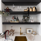 Holiday Embroidered Linen Coasters - Set of 4