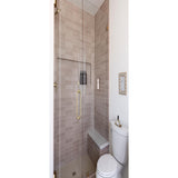 Plastic Shower/Bath Amber Liquid Pumps