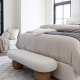 Alfie Linen Textured Bed