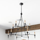 Danielli Black Chandelier