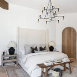 Danielli Black Chandelier