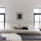 Alfie Linen Textured Bed