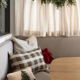 Red Velvet Bow Pillow
