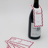 Cheers Wine Bottle Tags