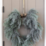 Birch Frosted Wreath - 33"