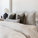 Aylet 87" Upholstered Bed - Performance White