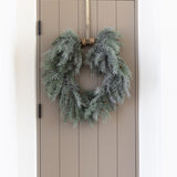 Birch Frosted Wreath - 33"