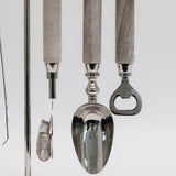 Marbella 5-Piece Bar Tool Set - Marble