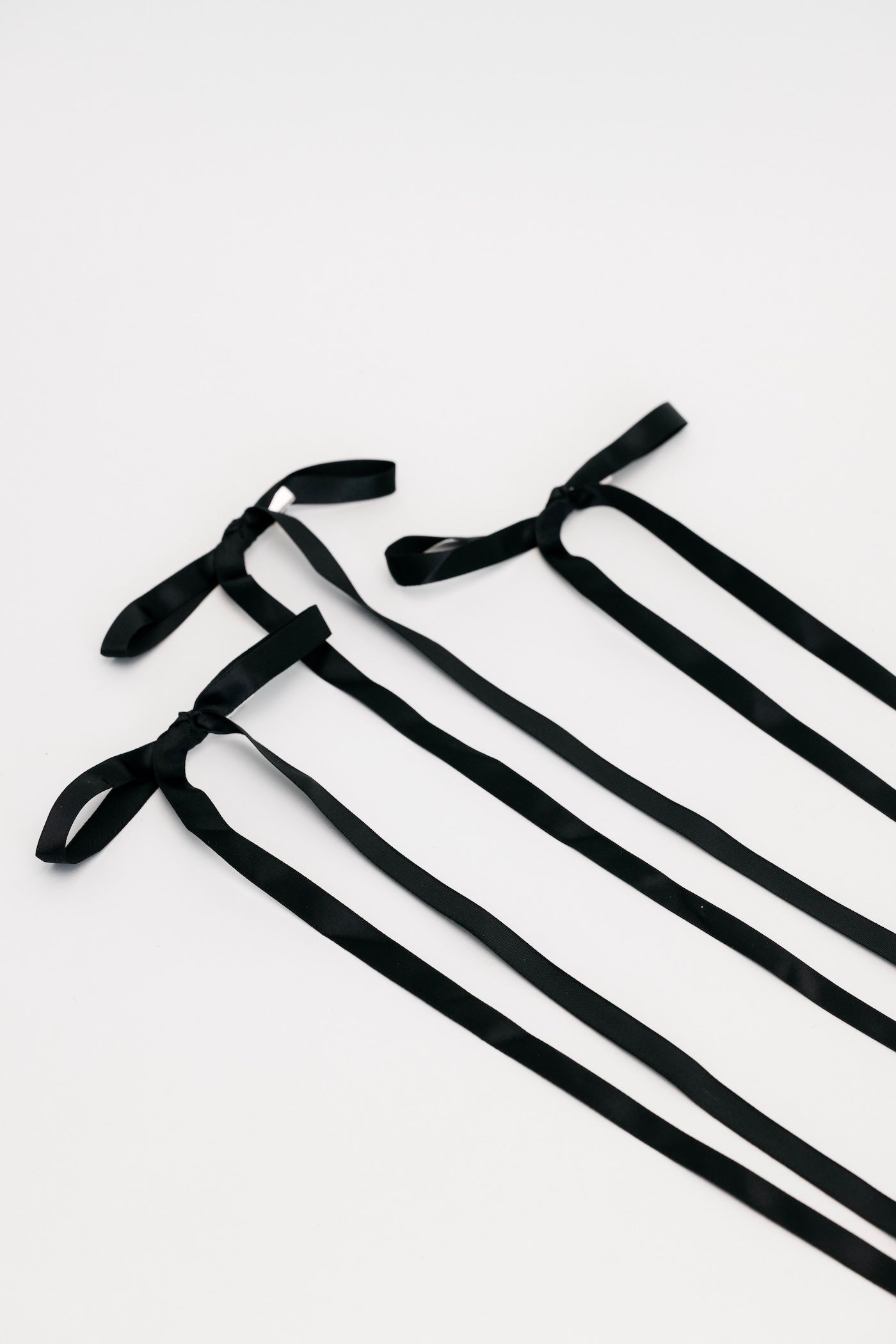 Whimsy Bow - Black - Set of 3