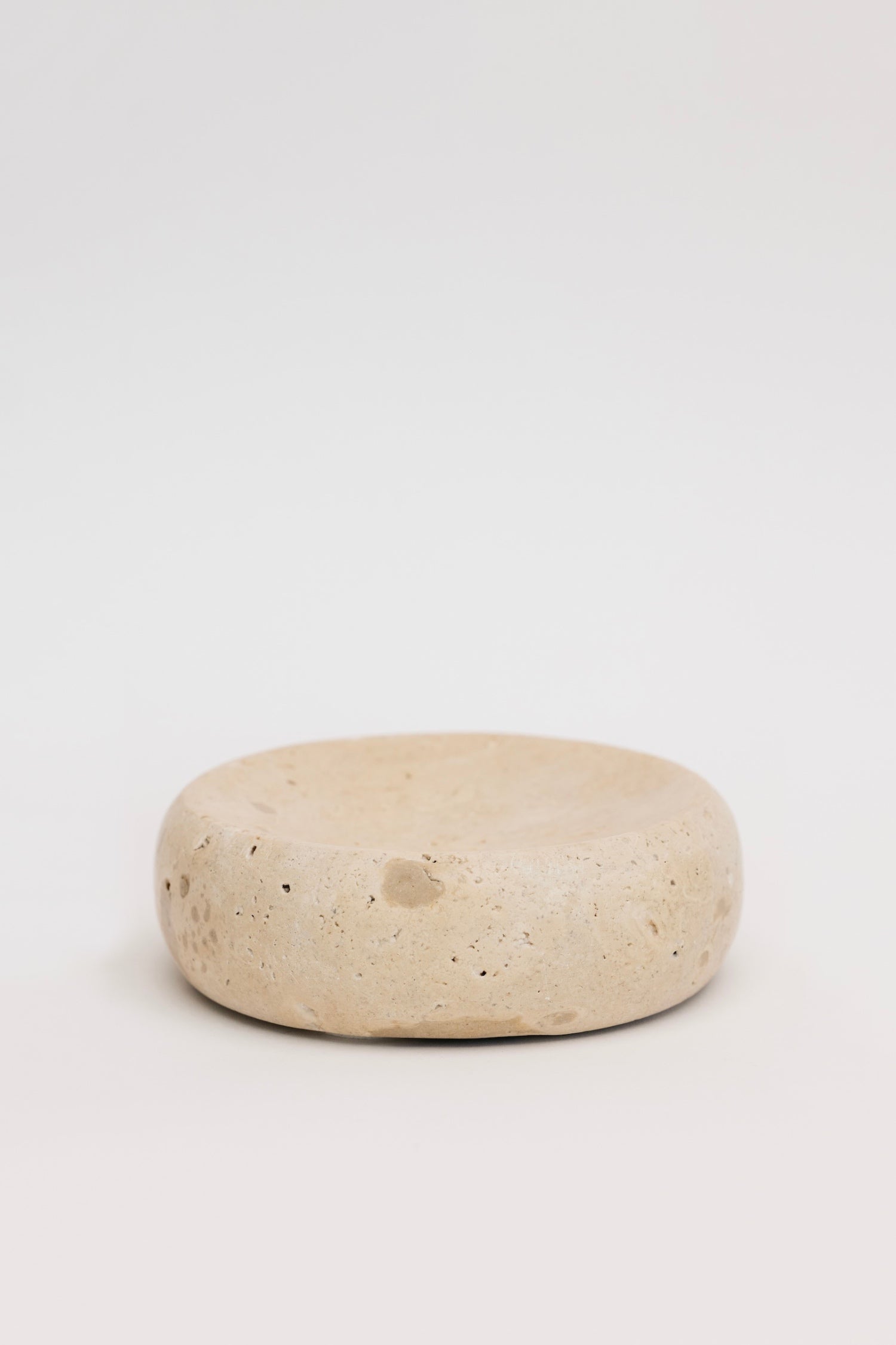 Santana Travertine Soap Dish