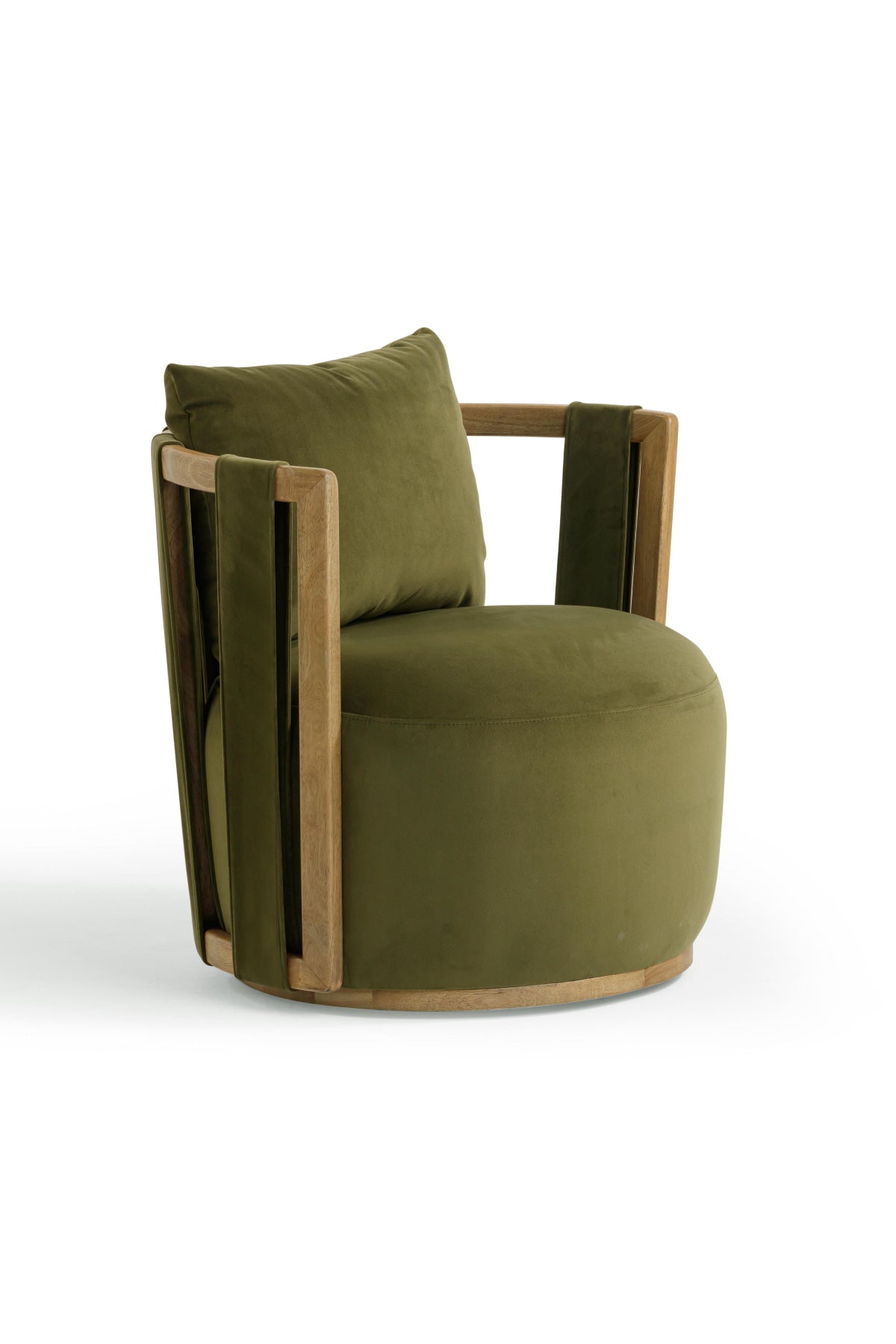 Hartlie Swivel Chair - Green