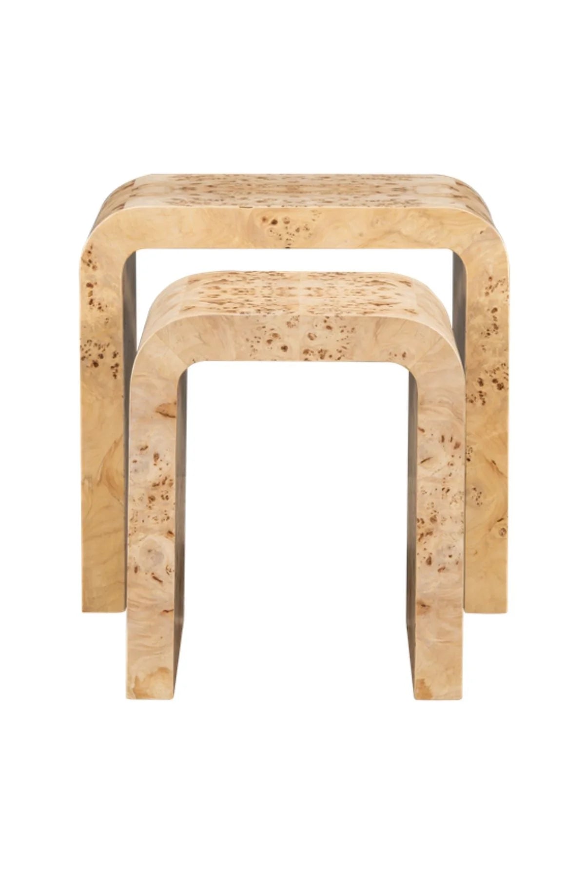 Summner Nesting Tables - Toasted Burl