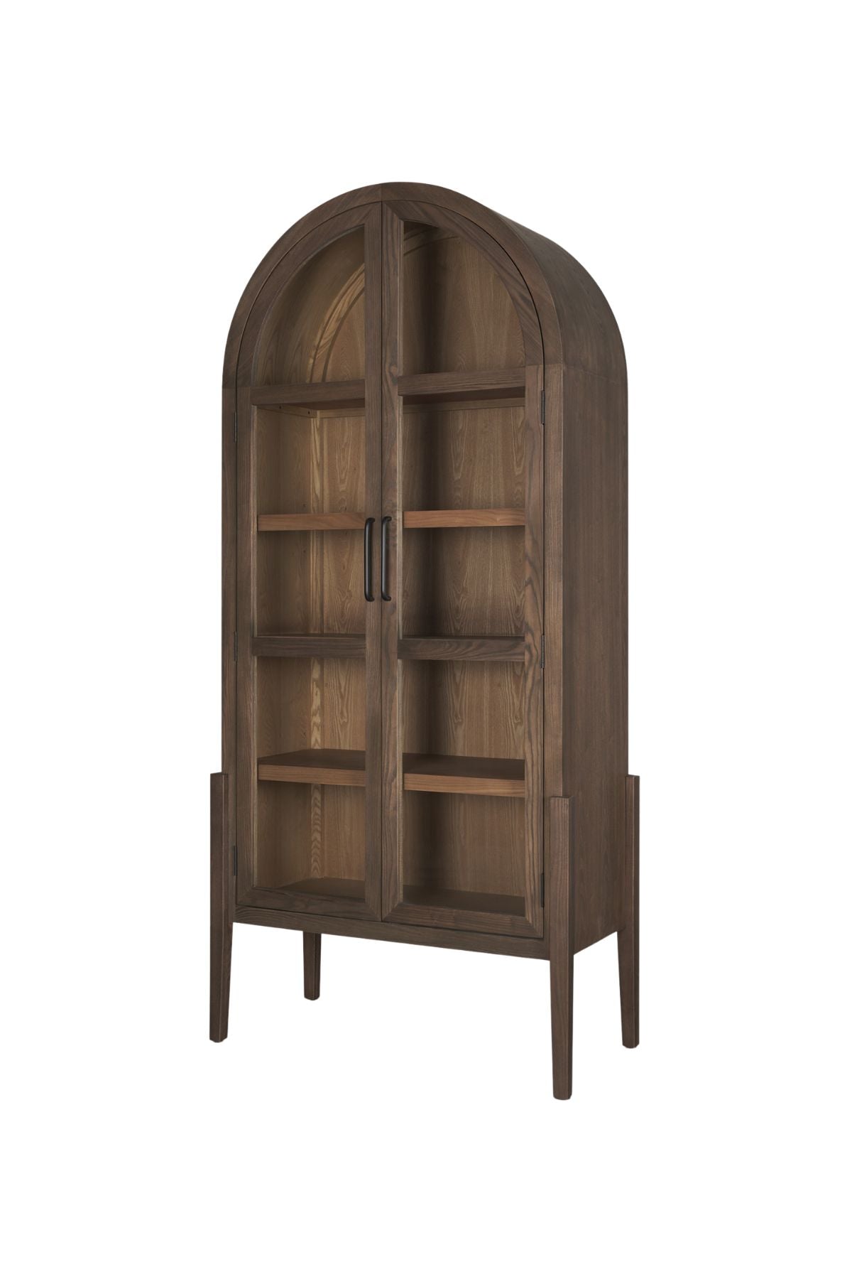 Schaaf Two Toned Arched Cabinet