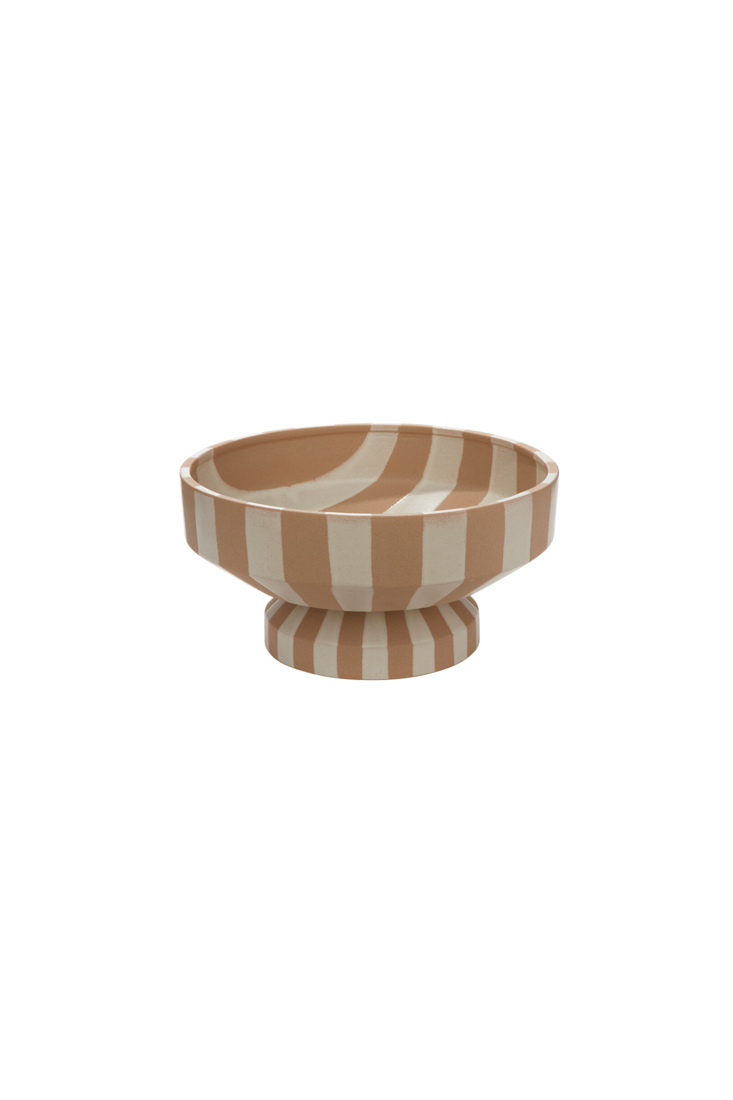 Miguel Striped Footed Bowl