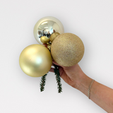 Ornament Cluster - Champagne