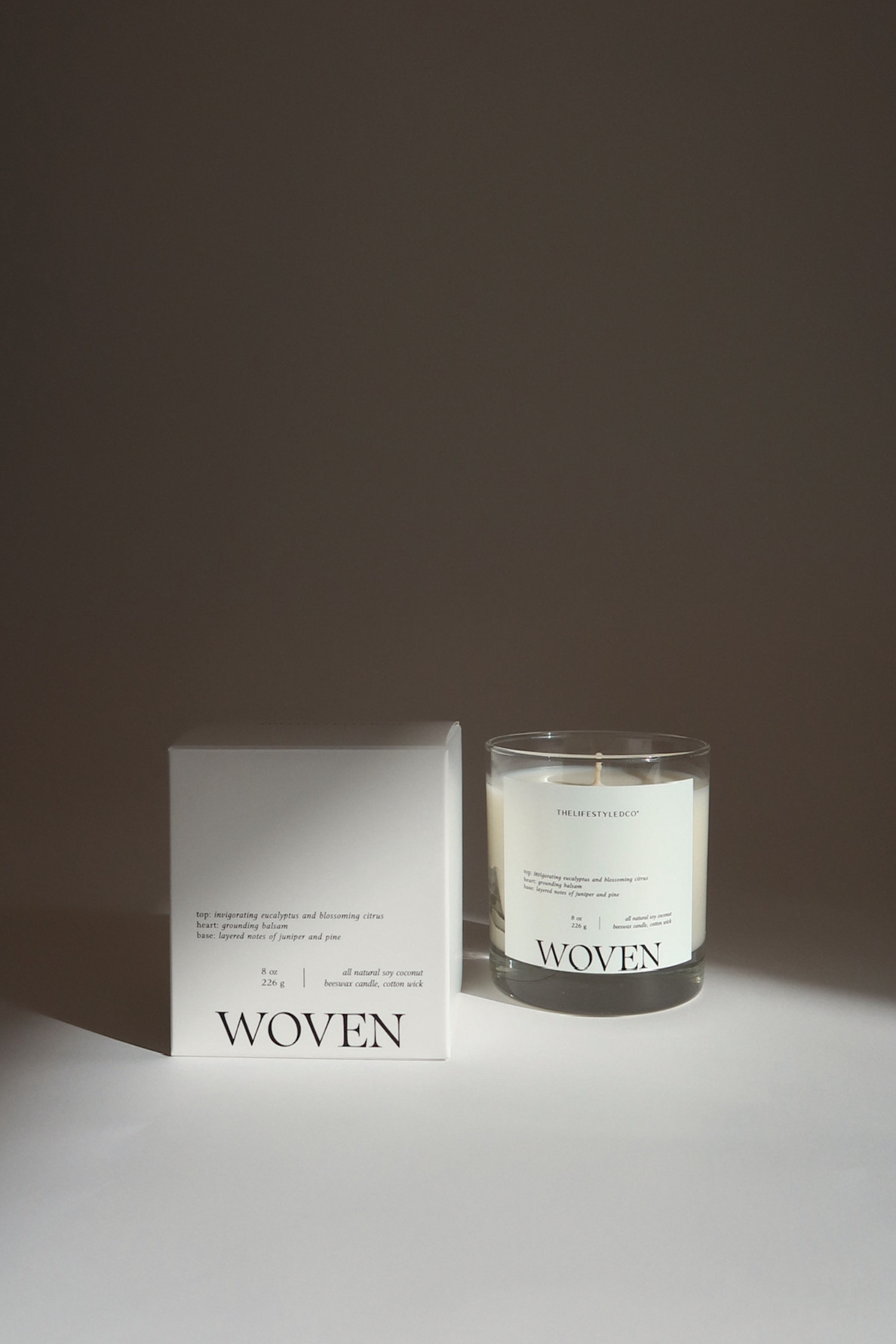 Woven Candle - 8 oz