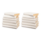 Shagreen Books - Set Of 12 - Osprey White